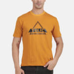 Combo Pack of 3 Tulic Men's Triangle Printed T-Shirt, Cadmium Orange, Wisteria, Ocean Blue (Regular Fit) - Image 2