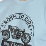 Tulic Born To Ride Regular Fit Men's Printed T-Shirts - Image 13