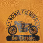 Tulic Born To Ride Regular Fit Men's Printed T-Shirts - Image 2
